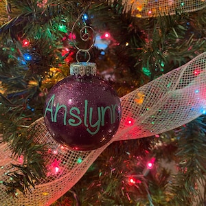 Personalized Christmas Ornament. Small Christmas Ornament. Christmas ornament. Name Ornament. Personalized Ornament