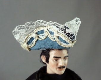 Miniature Tricorn Hat Lord and Lady 