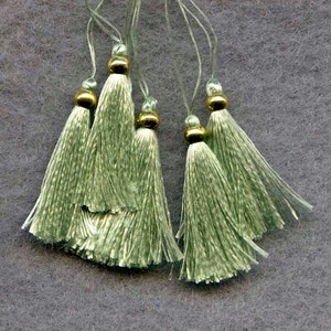 Nappe di seta scala 1-12 in miniatura menta verde ombra fatta a mano casa delle bambole decorazione bomboniera scrapbook accessorio in fibra 2 taglie vittoriano