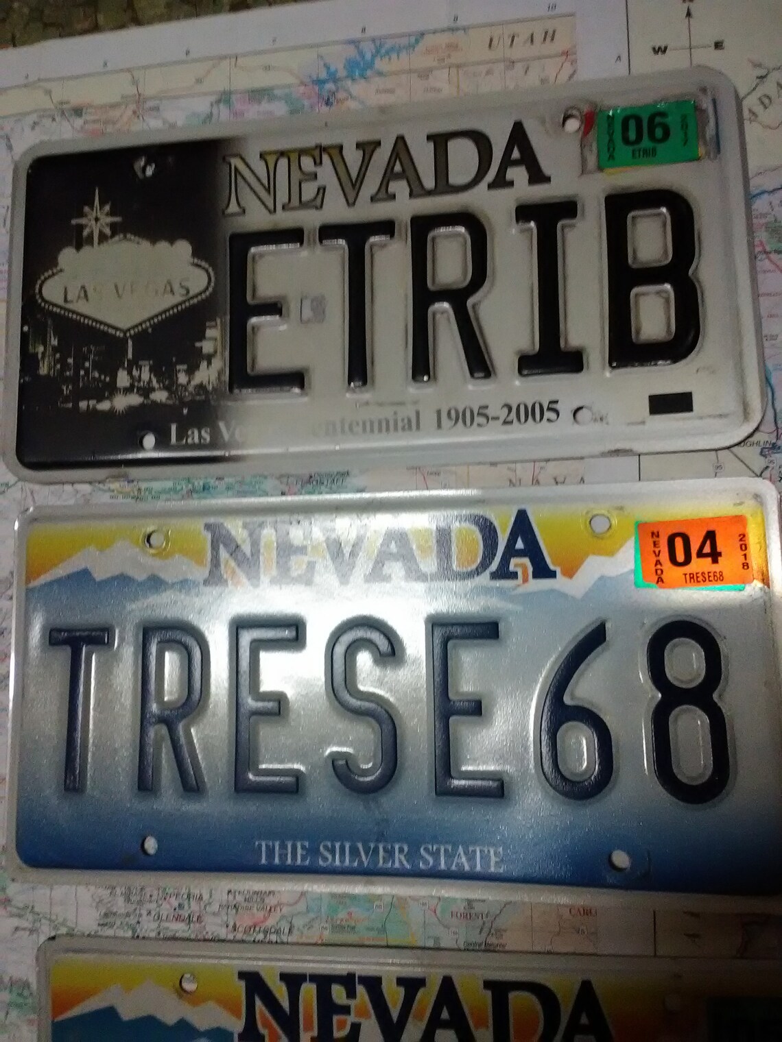 Vintage Personalized Nevada License Plates Etsy