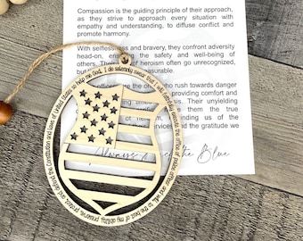 Heroic Guardians / Police charm ornament