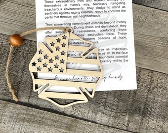 Fearless Protector / Firefighter Ornament