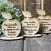 Teachers Thank you, Wood Apple Desk gift, Teacher's Appreciation,Personalized teachers gifts, End of year teachers gift, Desk Gift 