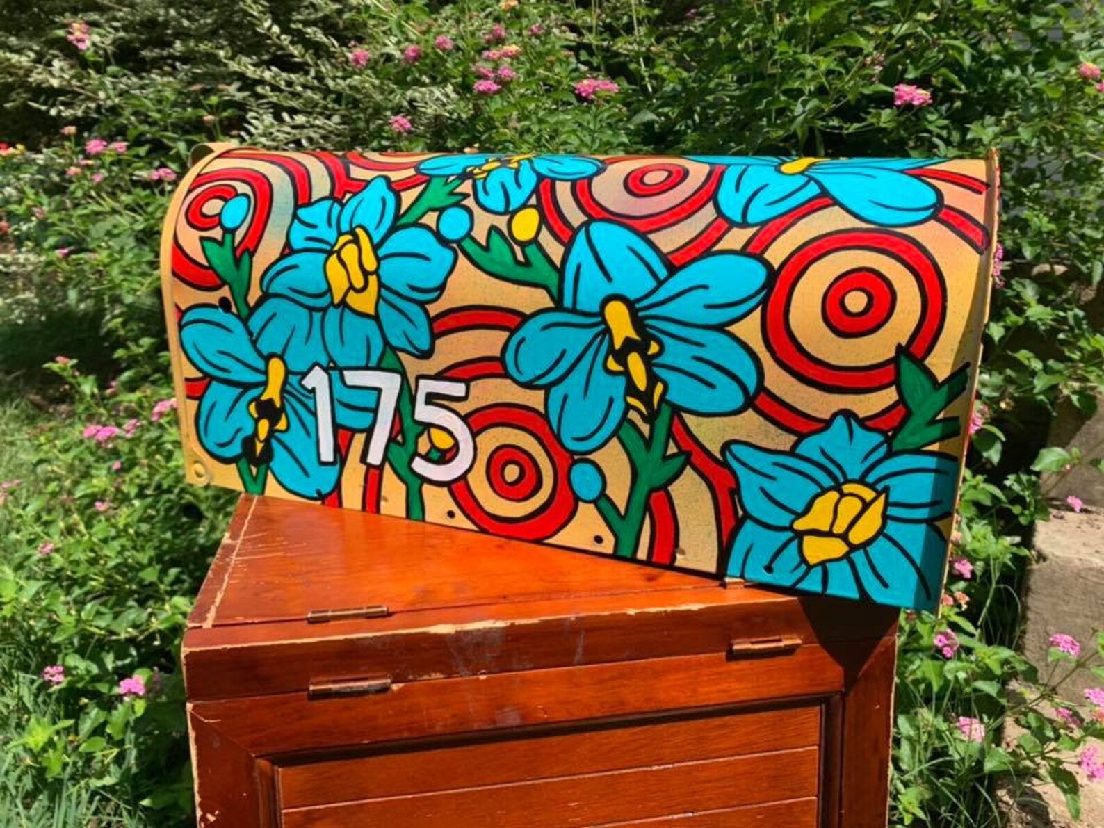 Floral Mailbox Etsy