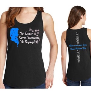 Elsa Frozen Running Tank