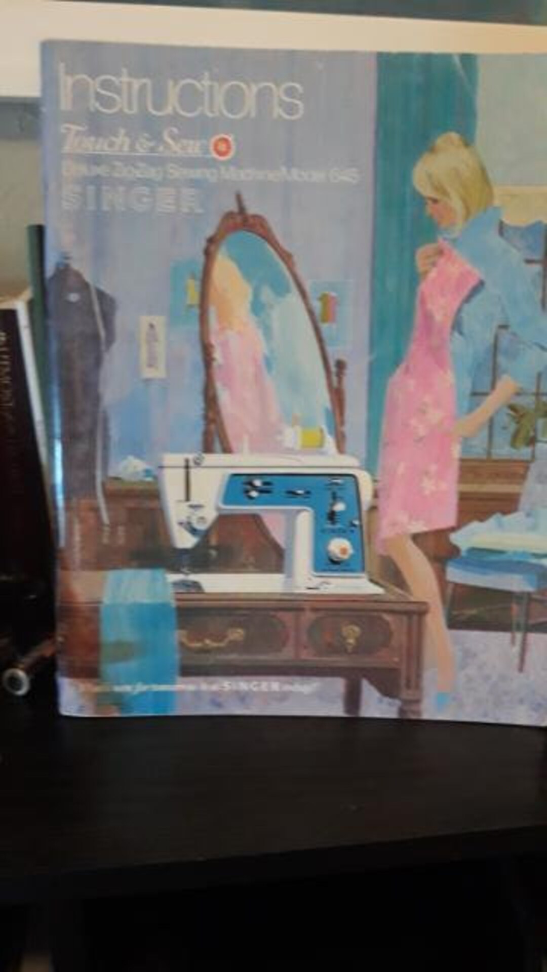 Singer Touch & Sew Deluxe Zigzag Manual Model 645 Etsy