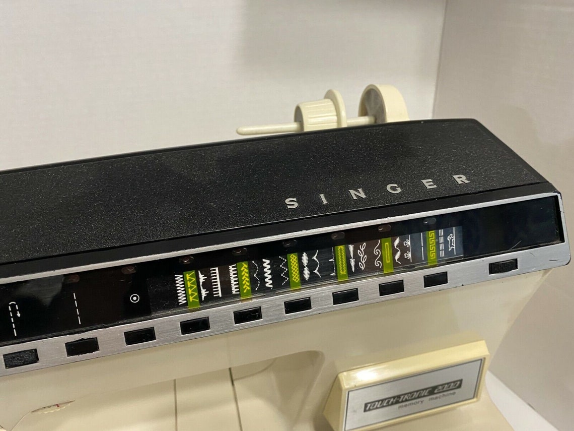 Singer Touch Tronic 2000 Sewing Machine Asis for Parts Etsy