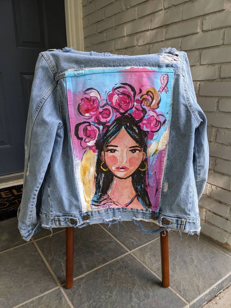 Jeans pocket cheap painting