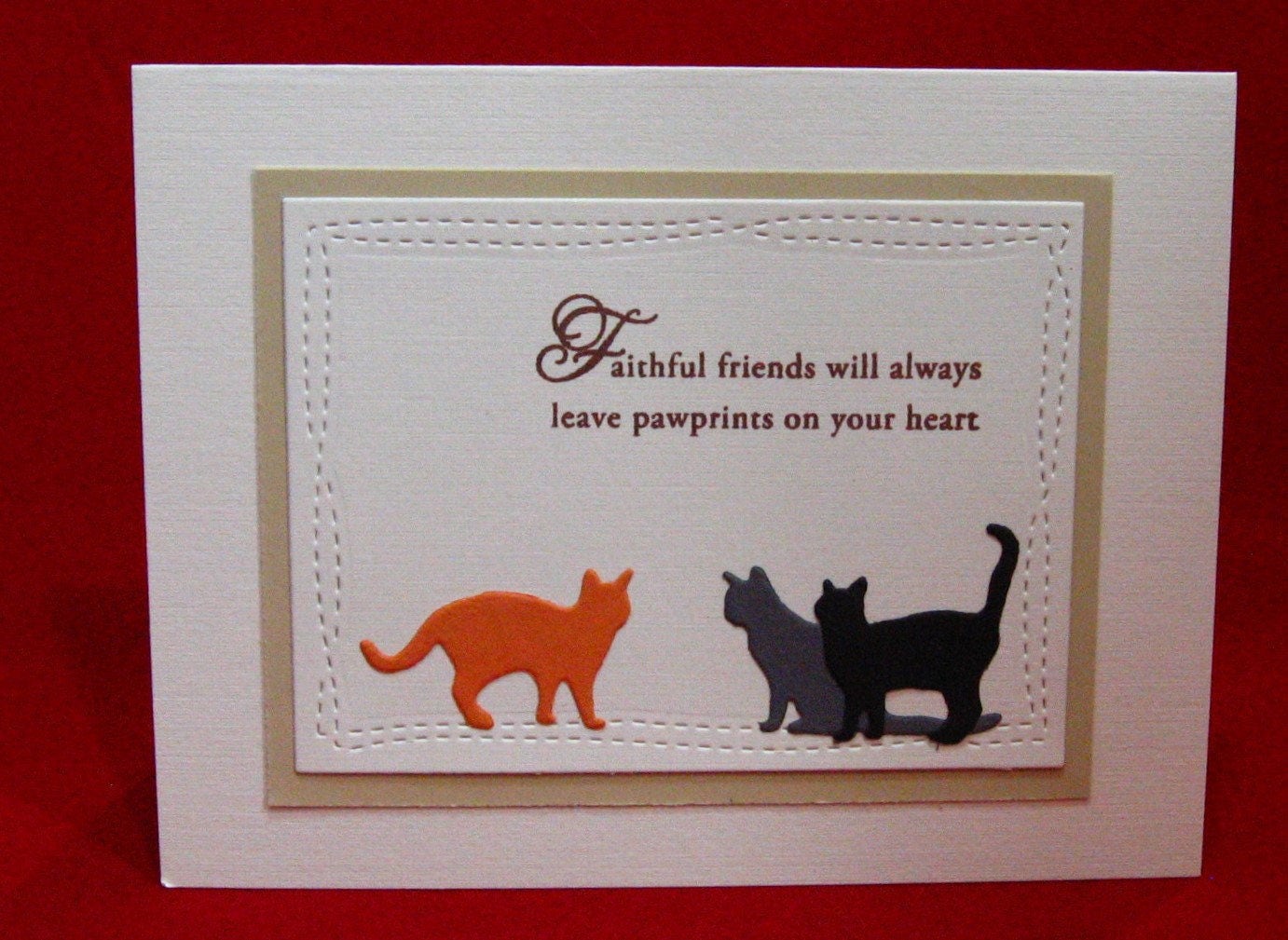Sympathy for Loss of Cat, Loss of Pet, Condolence, Sympathy 11b Etsy