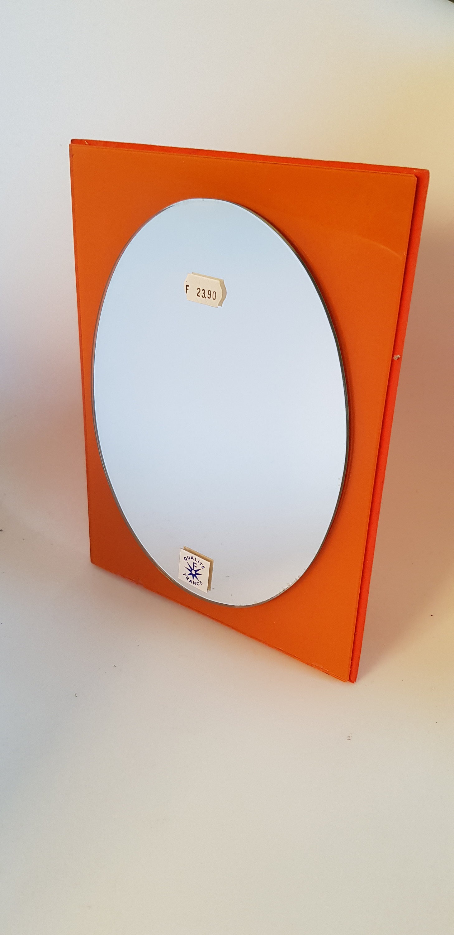 Miroir Vintage Orange
