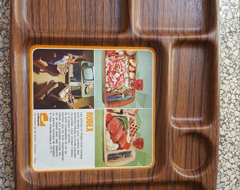 compartmentalized vintage robex caleppio tray