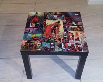comic book furniture upcycle comic book end table note am not selling the one in photo see details bellow book furniture etsy comic book furniture upcycle comic book end table note am not selling the one in photo see details bellow book furniture etsy
