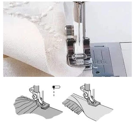 Husqvarna Viking Shirring Gathering Foot 412797145 Etsy