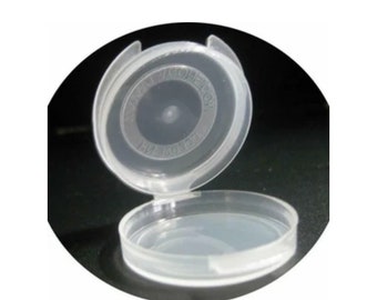 20 Lacons 1/20 oz ( 0.06 oz ) 1.7 gr - Hinged-Lid Plastic Sample Containers