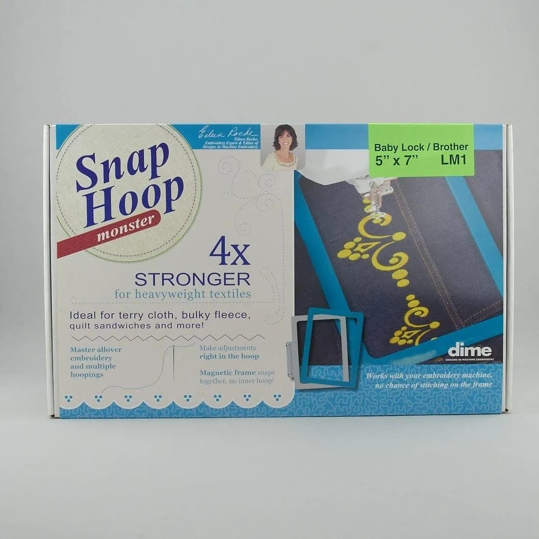 Monster Snap Hoop 5 X 7 for Brother/baby Lock Machines Customize