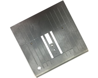 Vintage Bernina Straight Stitch Needle Plate for Old Style Machines - Model Listed - Original Part #0068577000