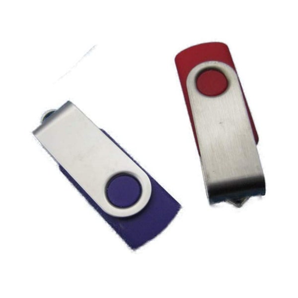 2 x Blank USB Sticks for Bernina 730/200 Artista Embroidery Machines