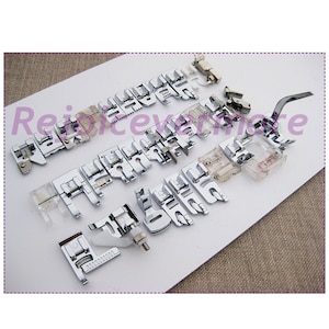 Complete Kenmore Low Shank Feet Jumbo Set for Sewing Machine - Perfect for Models Listed!
