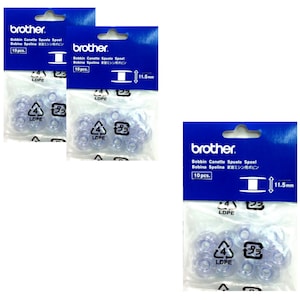 Essential Brother 11.5 mm Bobbins XA5539-15 / SA156 for Precision Sewing Projects Models listed