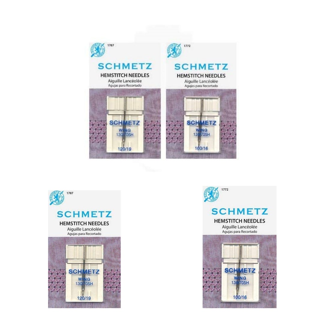 Schmetz Hemstitch/wing Needles for Home Sewing Machines 120/19 or 100/16 Etsy