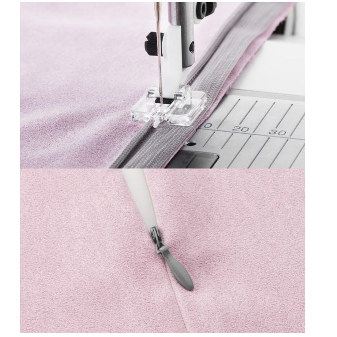 Viking Husqvarna Compatible Clear Invisible Zipper Foot, Perfect Fit