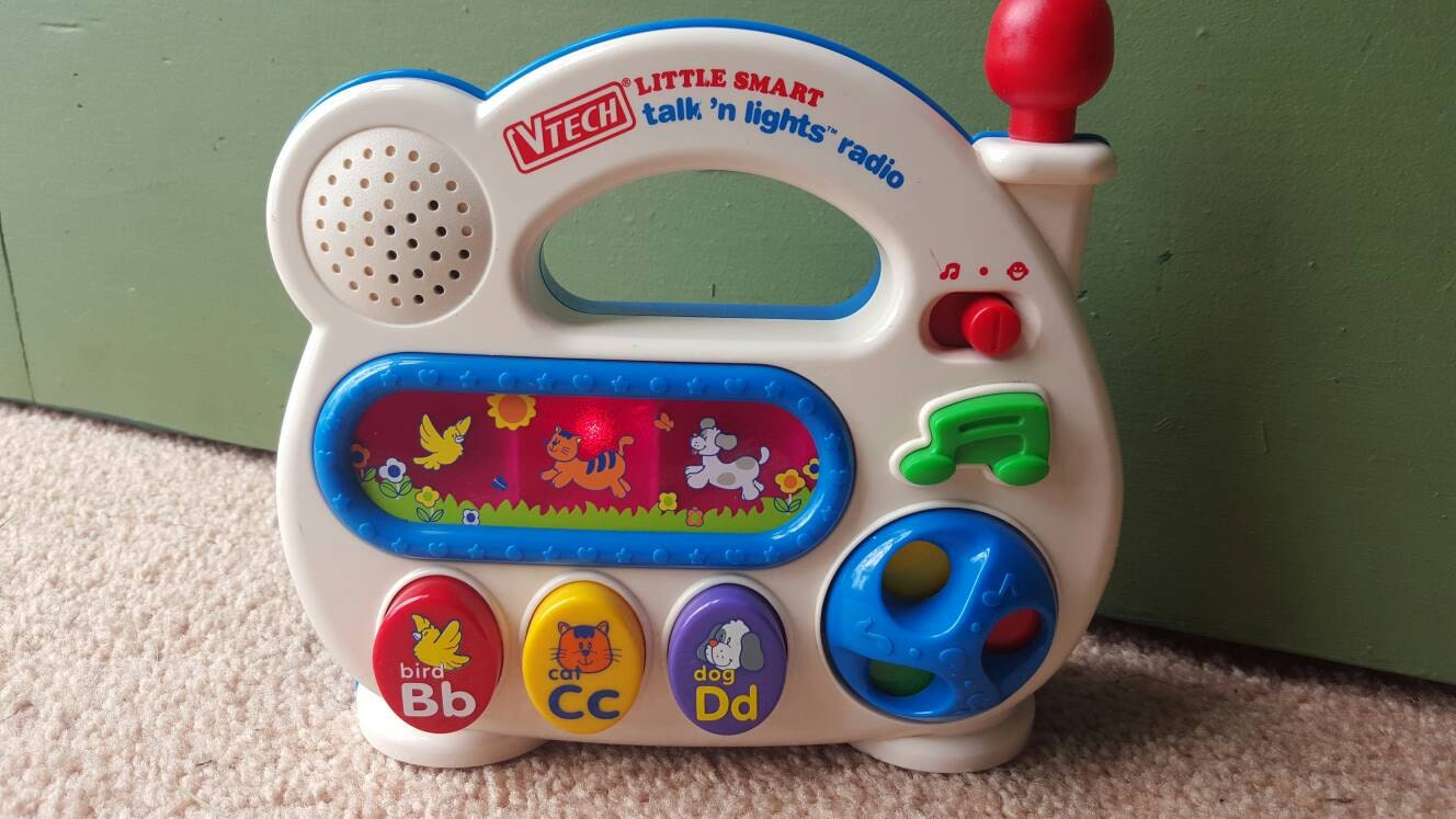 Vtech Little Smart Talk N' Lights Radio 