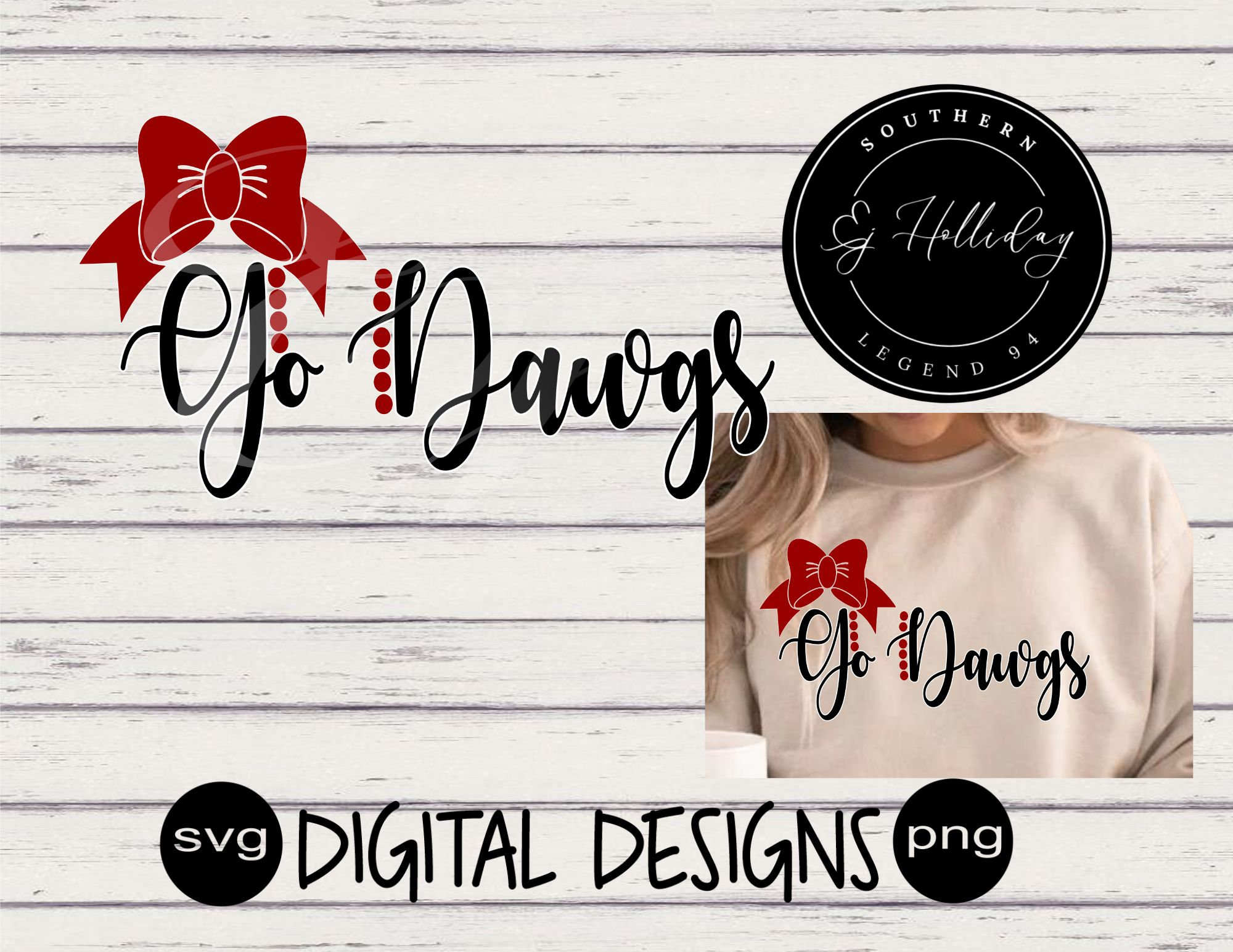 go dawgs with bow Team Mascot Hishschool Spirit svg png arrows Digital  Design- Instant Download-Vector File Graphic Design