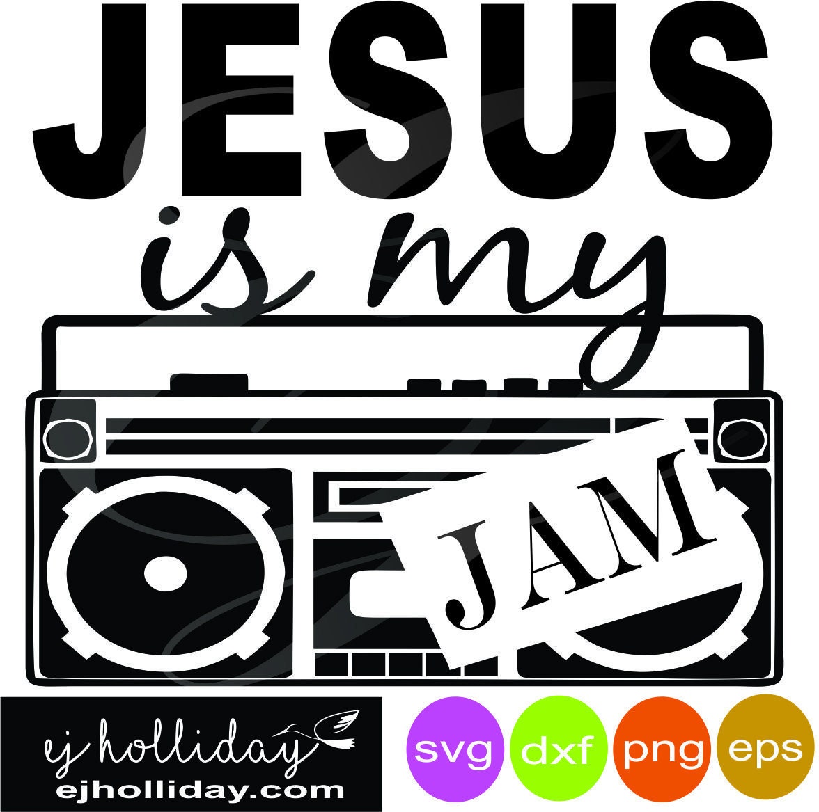 Jesus is my jam DC svg dxf eps png Digital Cutting File | Etsy