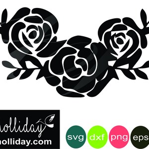 Flowers svg dxf eps png jpg