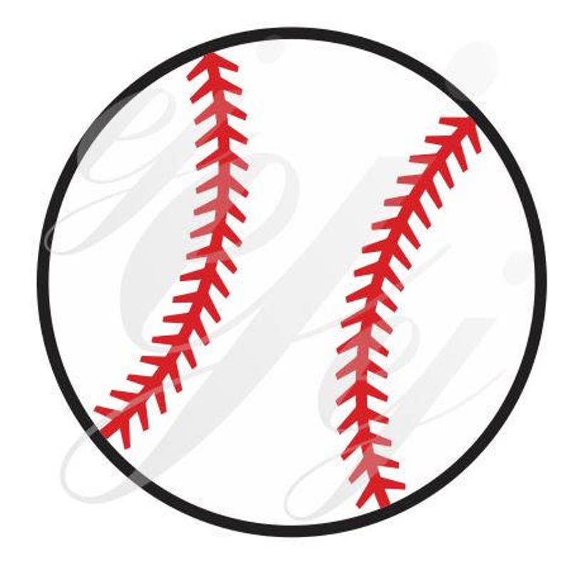 Download Baseball SVG EPS DXF Gif Pdf Jpg Png Digital Cutting Design | Etsy