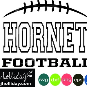 Hornet Football Split design svg dxf eps png jpeg jpg Digital Cutting Design