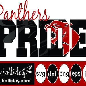 Perry High School Panthers Pride Mascot 19 svg eps png jpeg jpg Digital Cutting Design