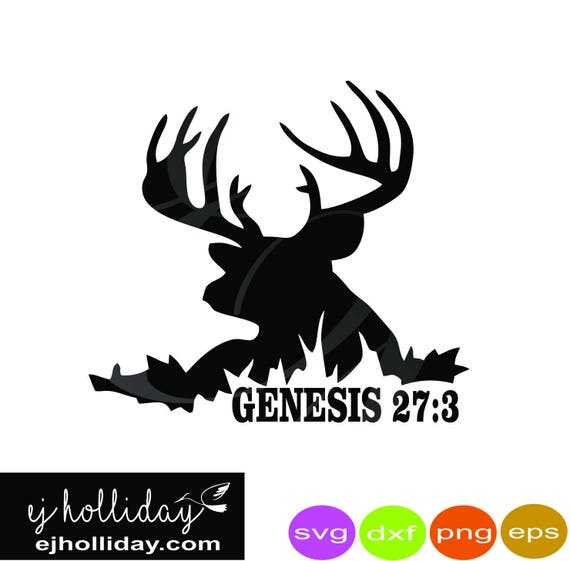 Download Buck silhouette Genesis 27-3 svg dxf eps png Digital ...