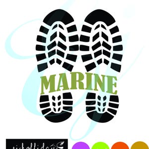 Army Combat Boots Split Design svg dxf eps png arrows Digital Cutting Design Instant Download-Vector File Graphic Design