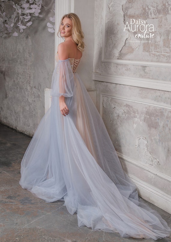 etsy beach wedding dress