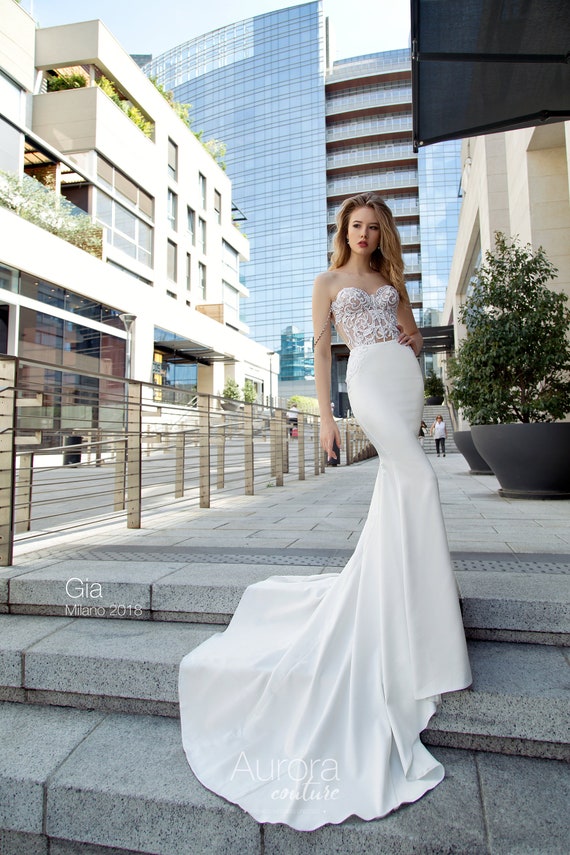 Wedding Gown Wedding Dress Bridal Wedding Gown Gia Etsy