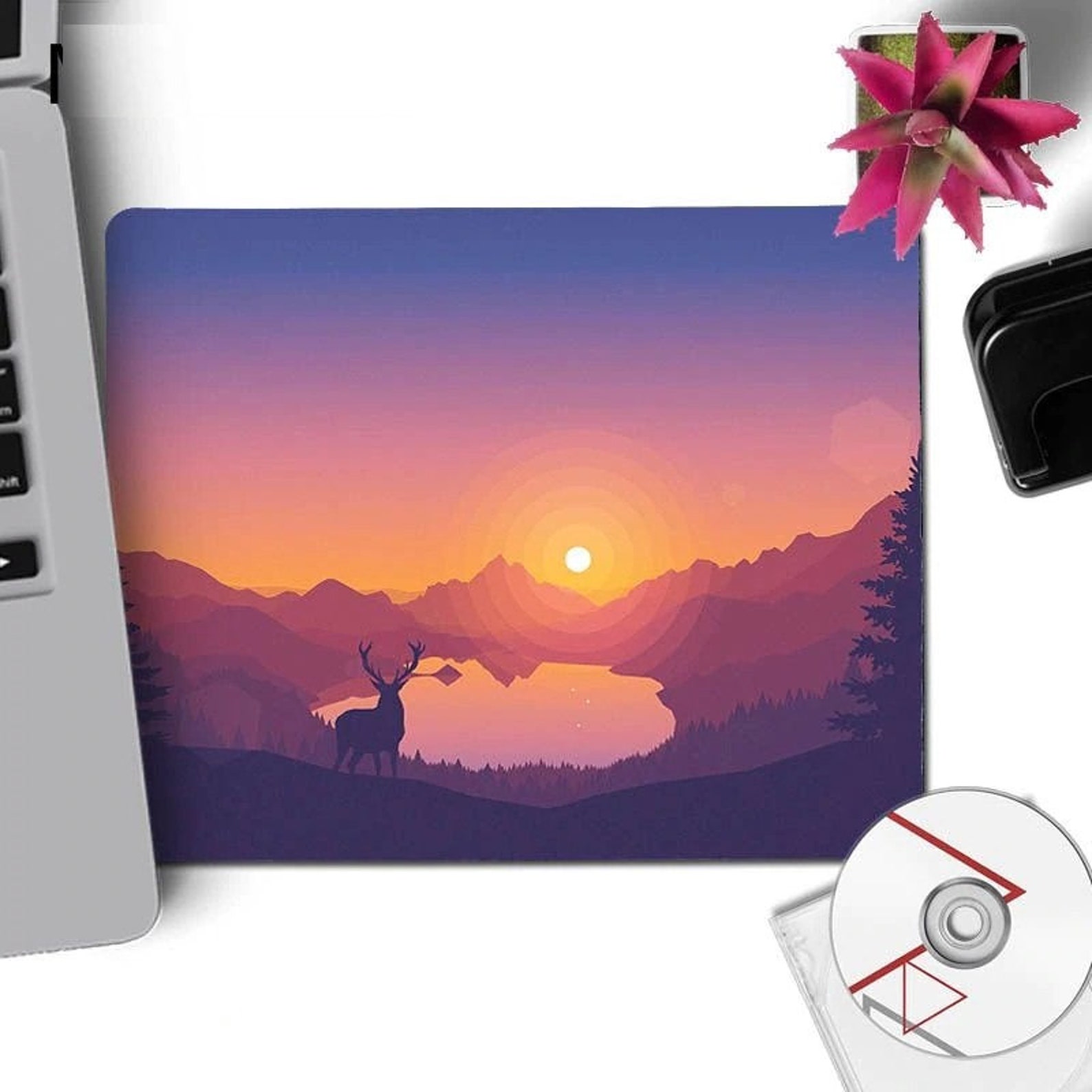 Relaxing Nature Mouse Pad / Gaming Mouse Pad / Cute Mouse Pad Etsy Canada