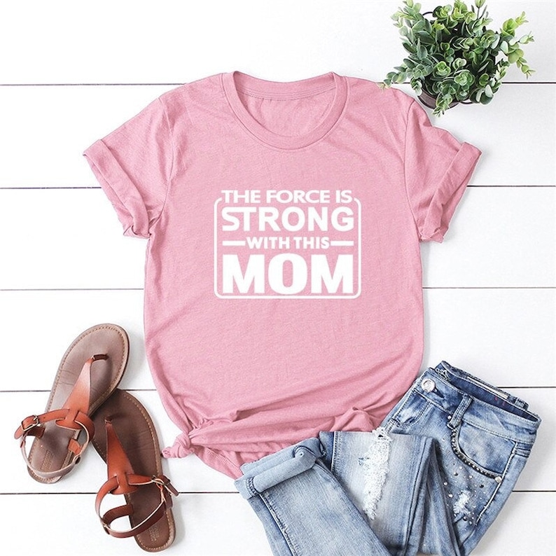High Quality Girl Tee Lea Funny and Positive T-Shirt Feminist-Shirt For a Star Wars Lover