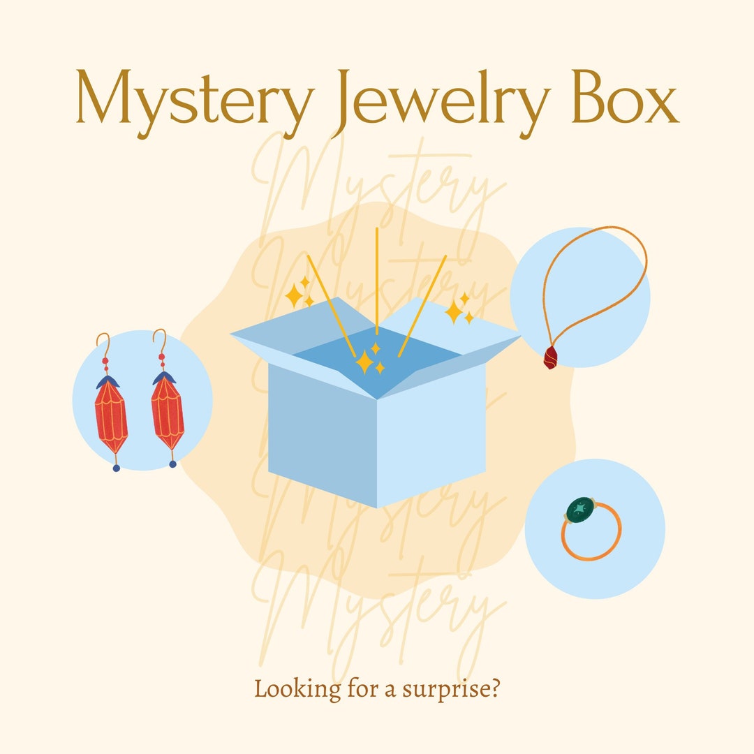 Mystery Jewelry Box, Jewelry Set Mystery Grab Bag Etsy