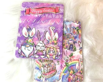 Micro Happy Planner Covers Easter Bunny Gnomes Planner Decorations Accessories