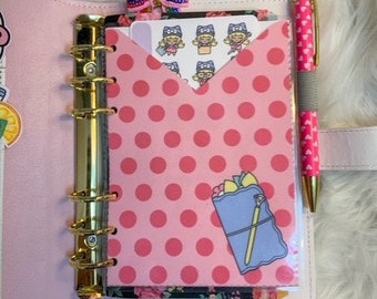 Laminated Pocket Holder Planner Accessories