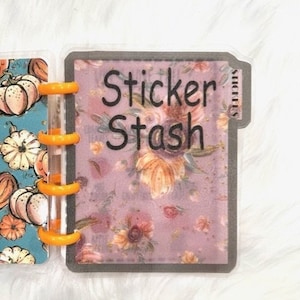 Planner Micro Pocket Stickers Stash Holder