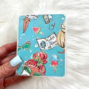 Sticker Collection Book Photo Album Storage Holder Die Cuts Washi Small