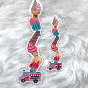 Ice Cream Pagemarker Bookmark Planner Accessories Decorations