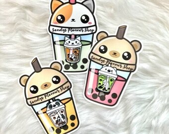 Boba Tea Enamel Kawaii Pin, Pastel Pin, Lapel Pin, Backpack, Jewelry, Halloween