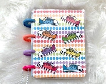 Micro Happy Planner Covers Planner Decoration Tennis Shoes Sneakers Erin Condren Happy Planner