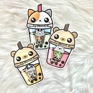 Boba Tea Enamel Kawaii Pin, Pastel Pin, Lapel Pin, Backpack, Jewelry, Halloween