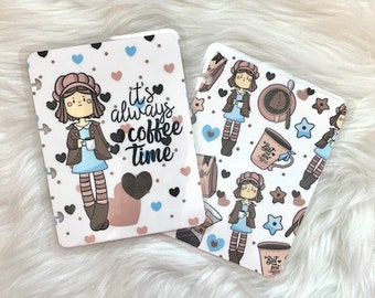 Micro Happy Notes Planner Covers Planner Accessories Coffee Girl