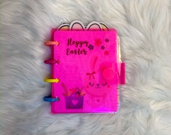 Happy Planner Micro Notes Hot Pink Vinyl Cover Planner Accessories Decorations