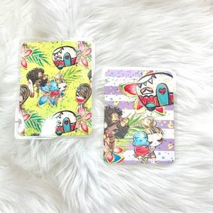 Micro Happy Planner Sommer Strand Mädchen Magazin Cover Dashboard Planer Zubehör Dekorationen